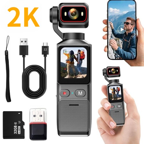 Handheld vlogging camera - vlogging,